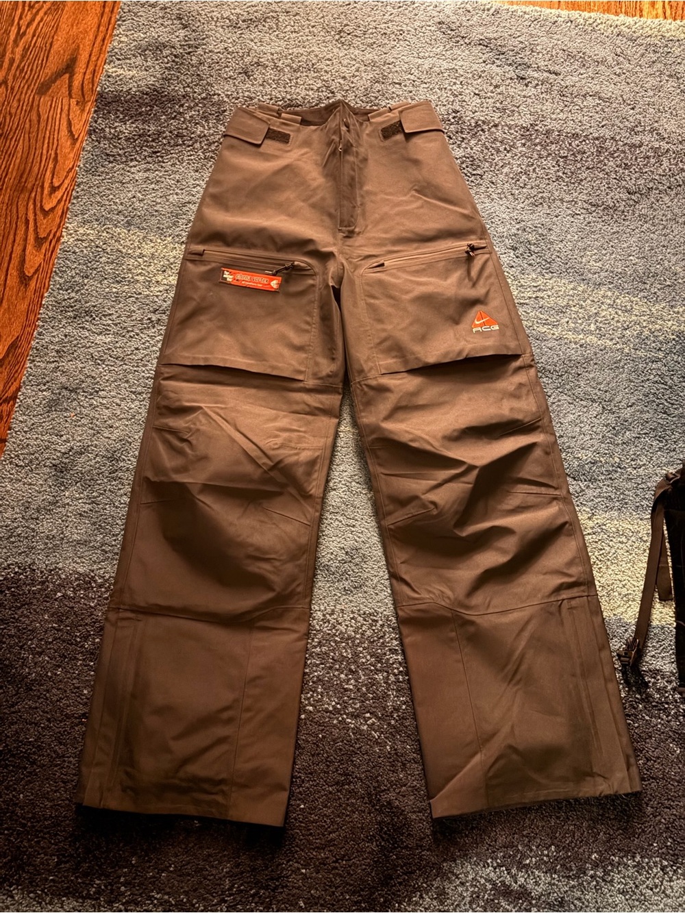 Men's Brown Utility Cargo Pants